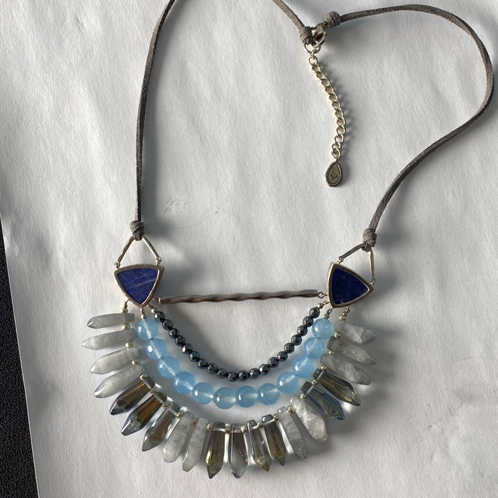 🤩💙🤩💙 Silpada Blue Mountain Necklace N3393. NIB Gorgeous!!!